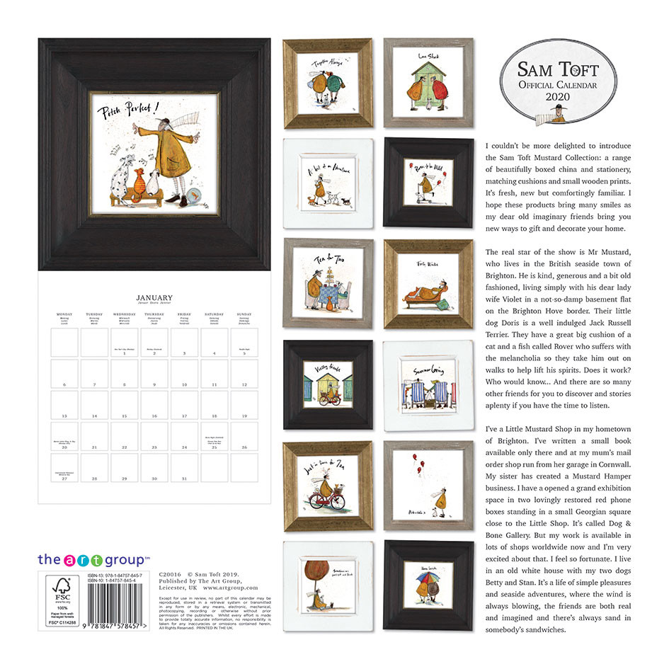 Sam Toft Wall Calendars 2024 Buy at Europosters