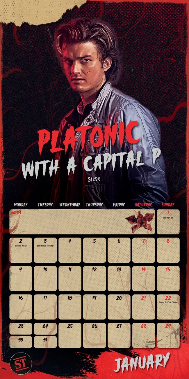 Stranger Things - Wall Calendars 2023 | Buy at UKposters