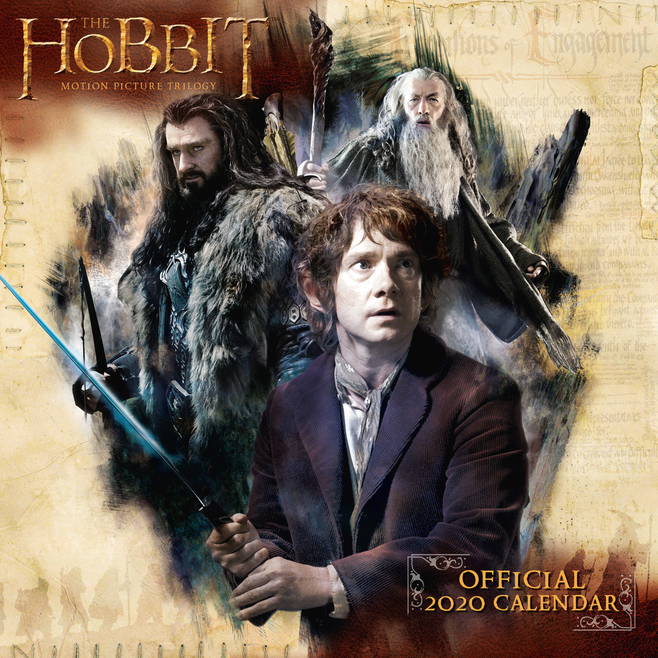 The Hobbit / Lord Of The Rings Wall Calendars 2020 Buy at Europosters