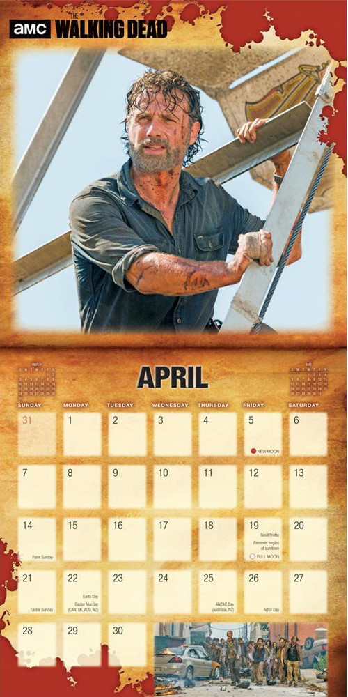 the-walking-dead-wall-calendars-2024-buy-at-ukposters