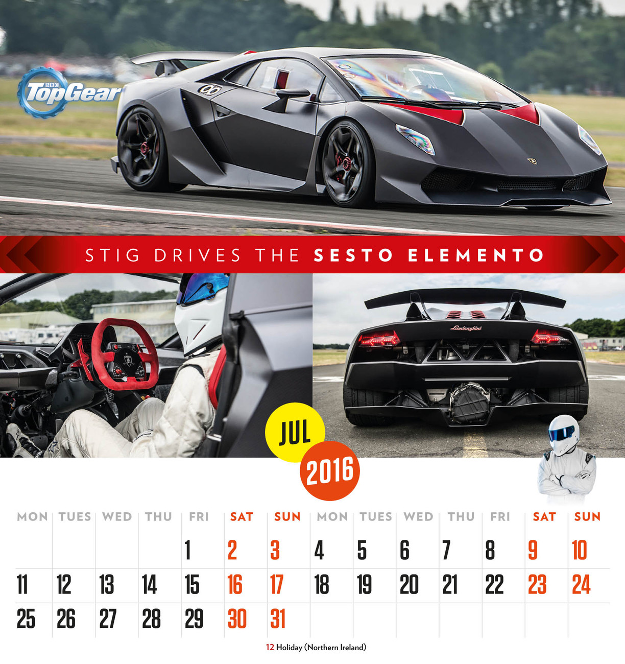 Top Gear Wall Calendars 2016 Buy at UKposters