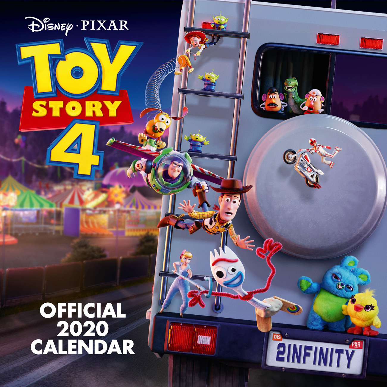 Toy Story 4 Wall Calendars 2024 Buy at Europosters