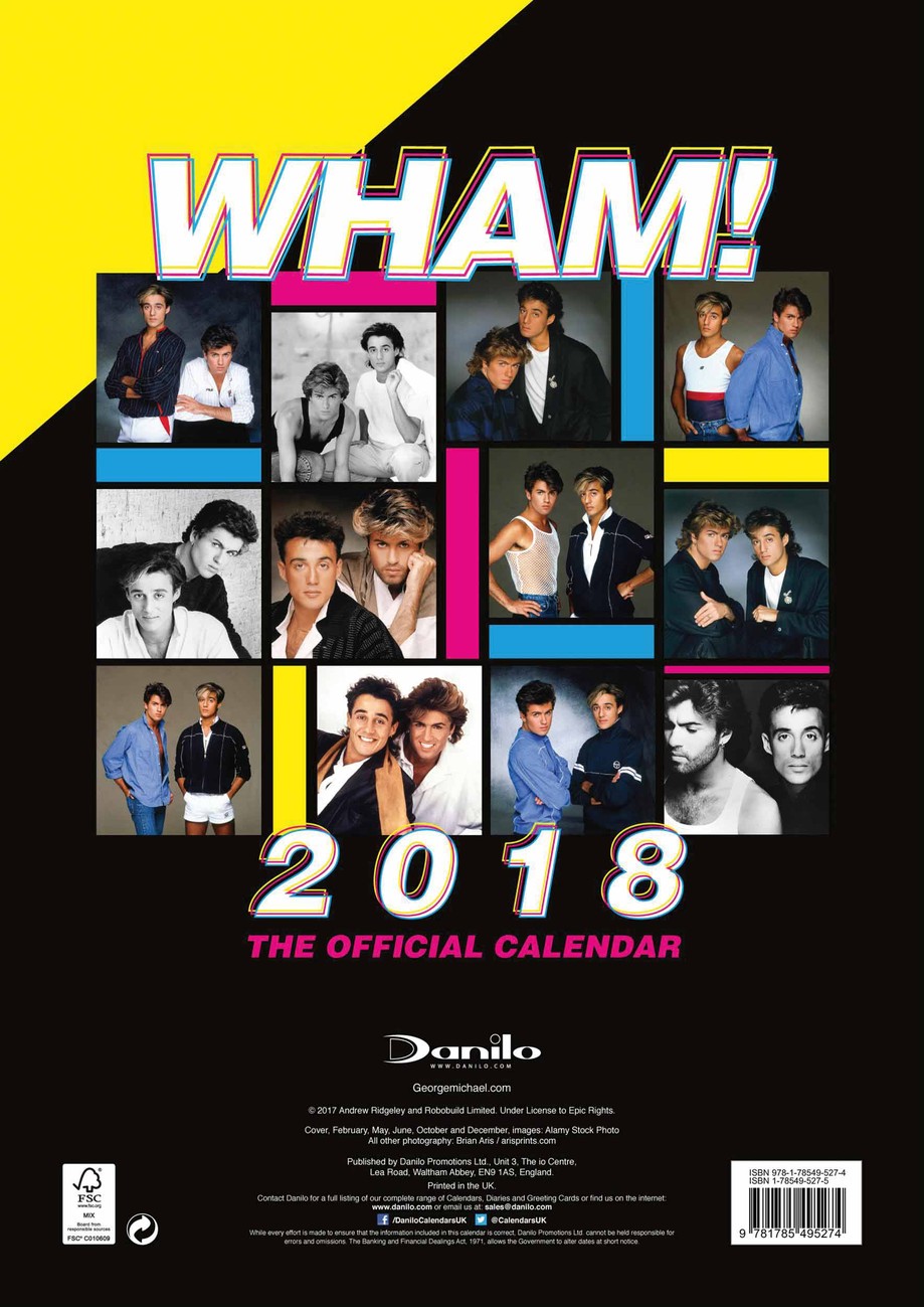 Wham Wall Calendars 2024 Buy at Europosters