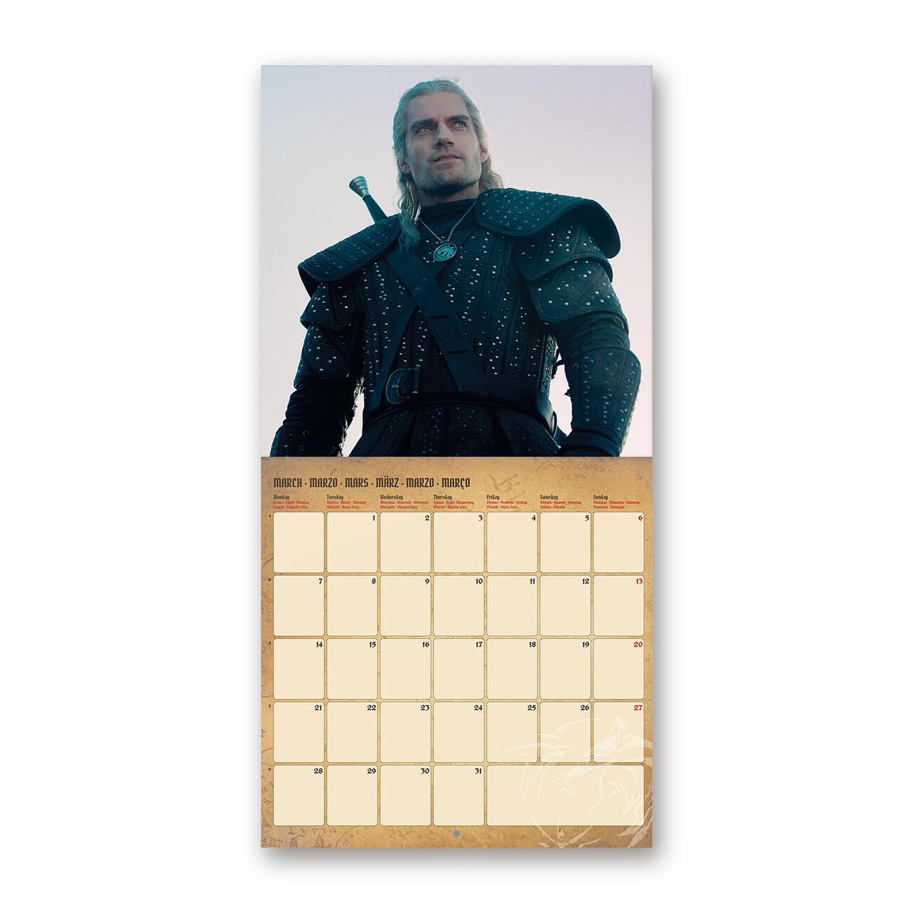 Witcher Wall Calendars 2022 Buy at Europosters