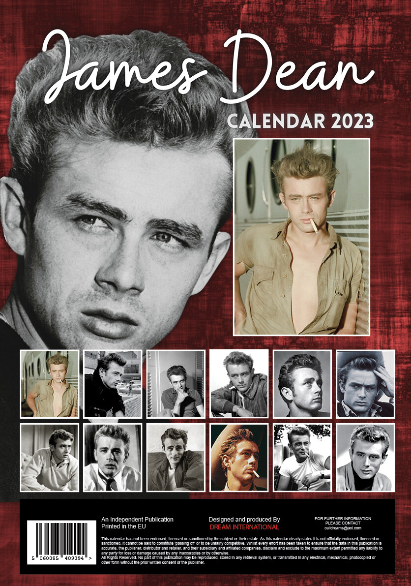 James Dean Calendriers 2026 Achetez sur Europosters