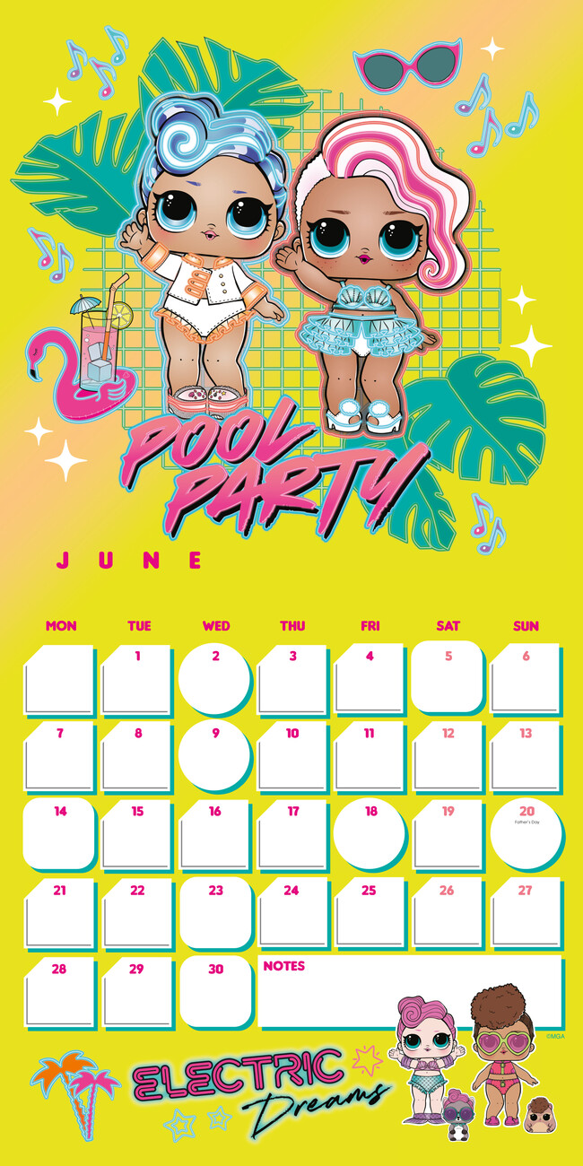 calendrier poupée lol