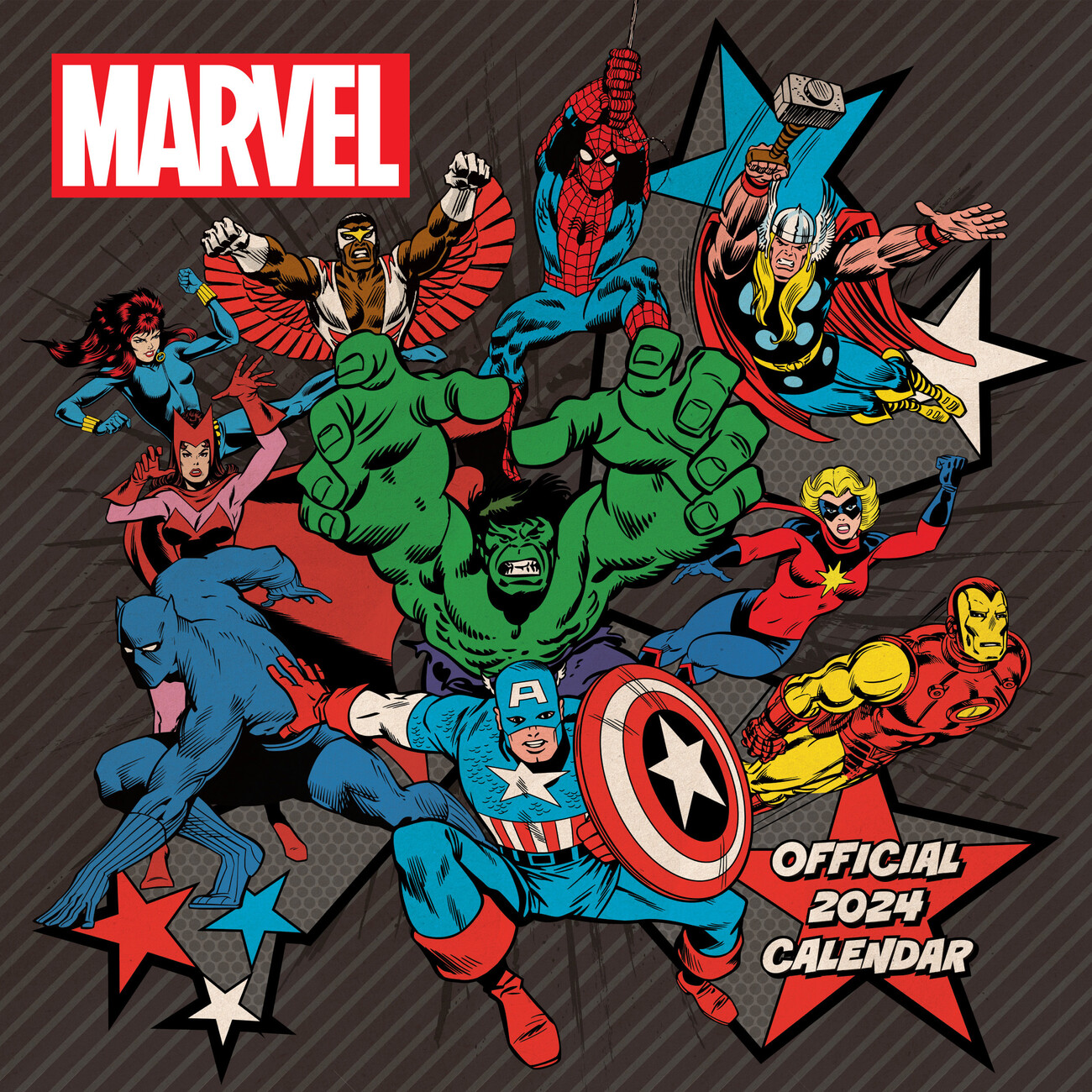 Calendrier 2024 Marvel Comics
