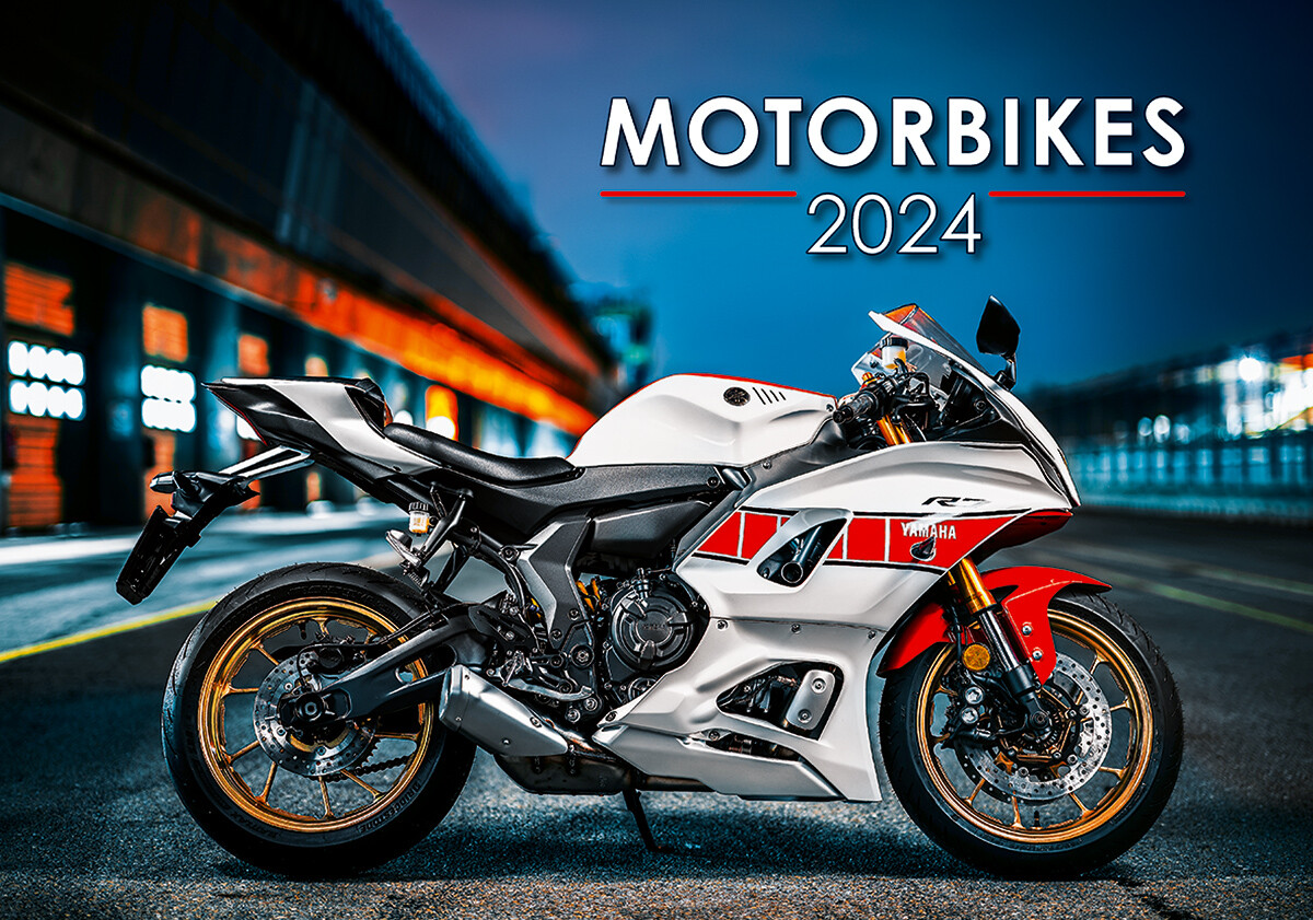 Calendrier 2024 Moto customisée