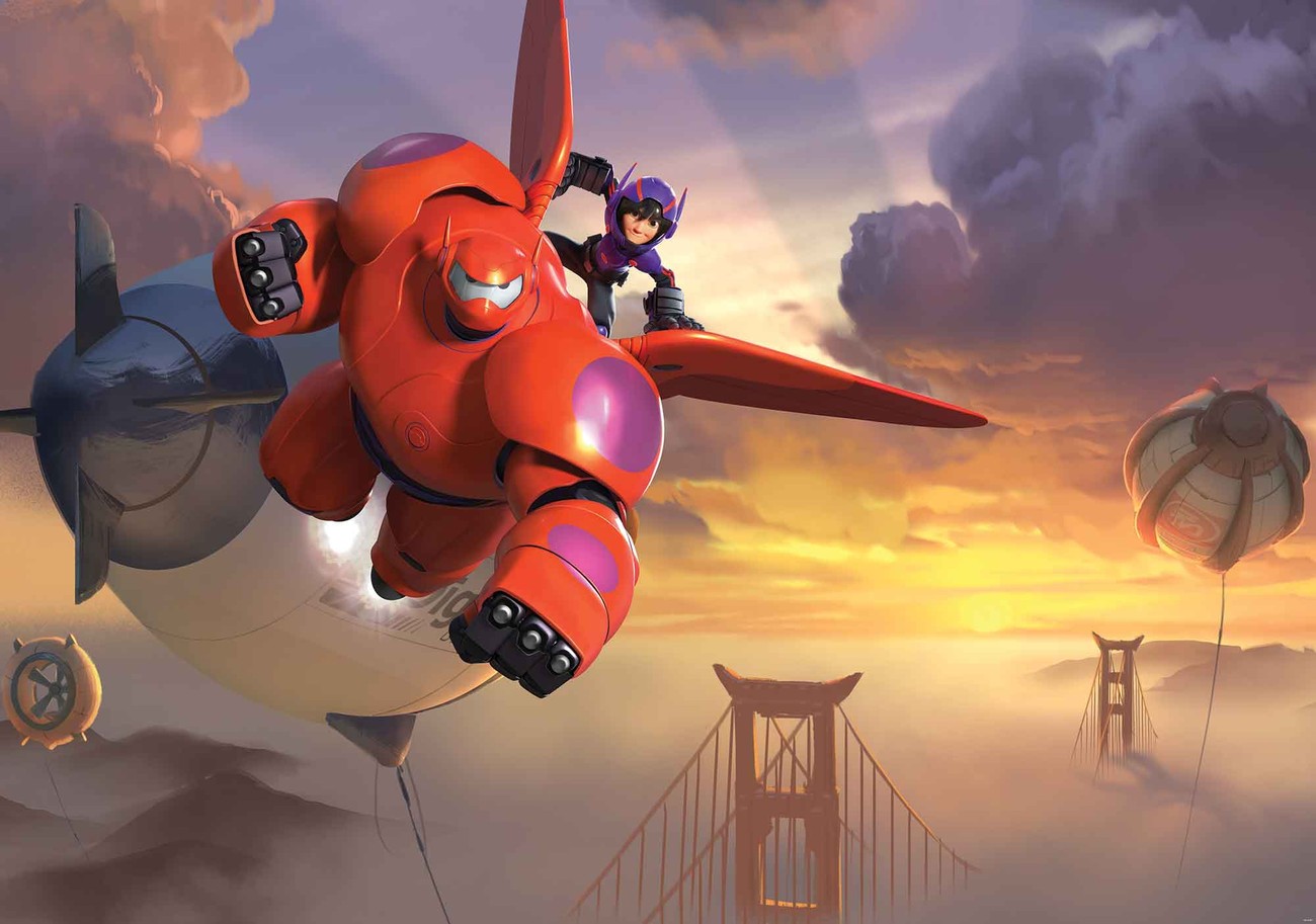 Carta da parati - Disney Big Hero 6