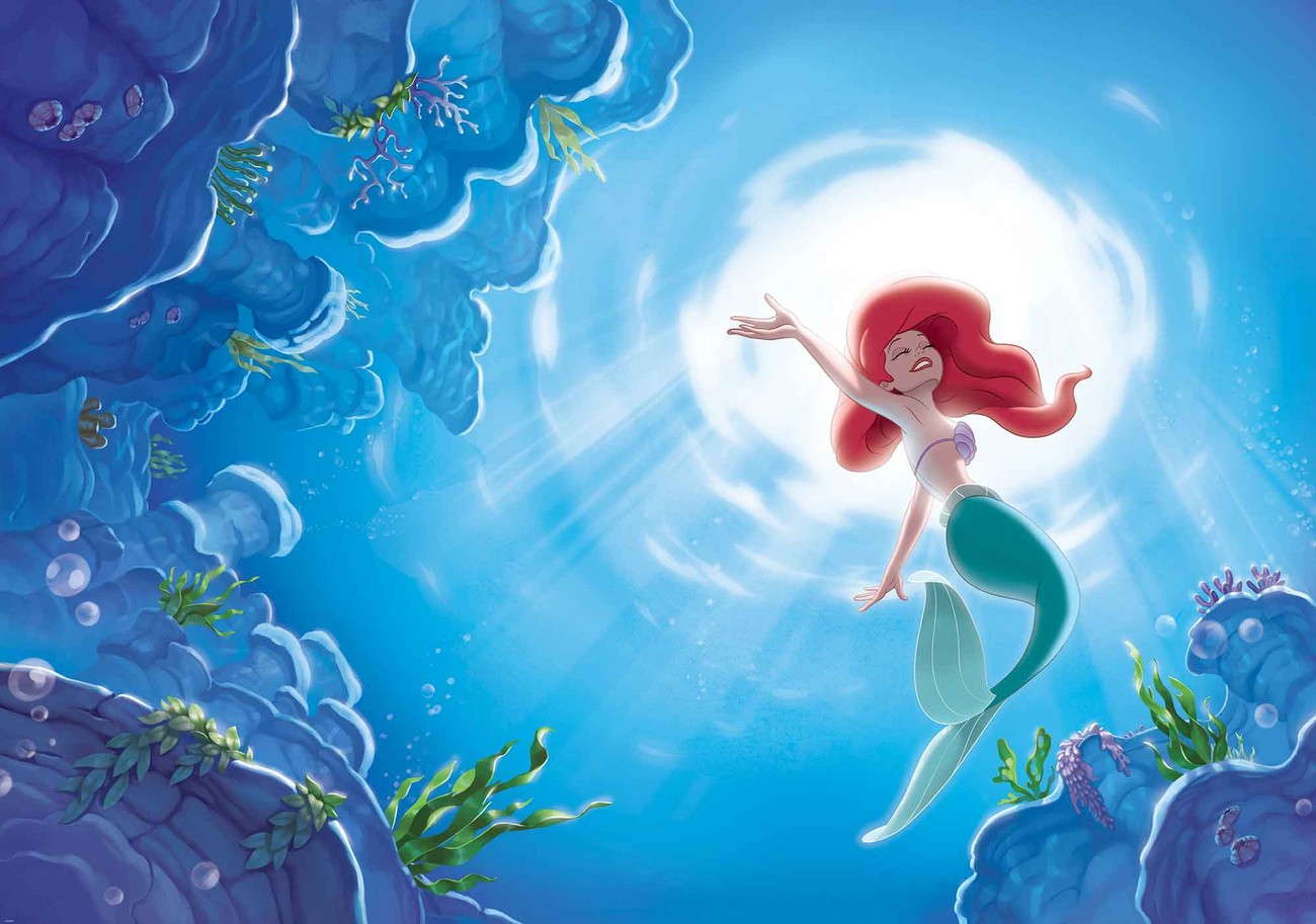 Carta da parati Disney La Sirenetta Ariel