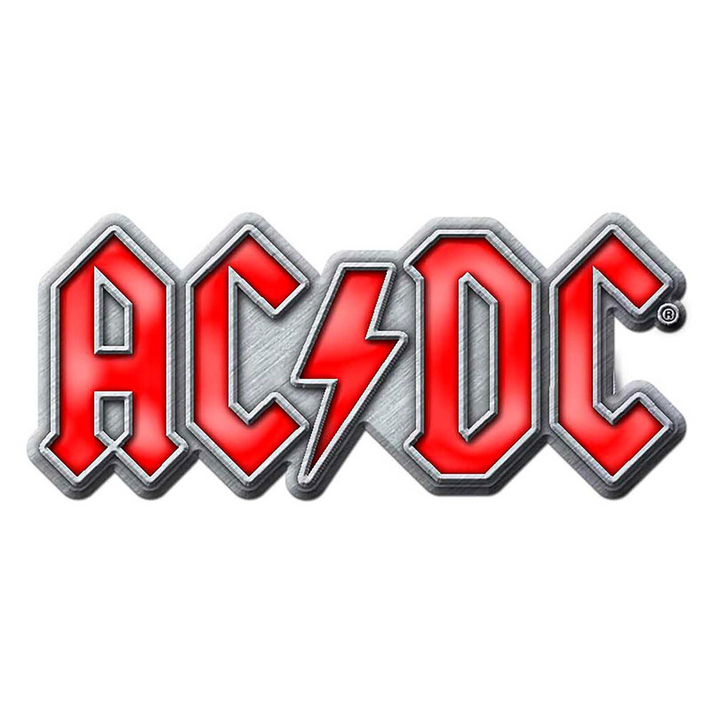 Chapa AC/DC - Red Logo | Ideas para regalos originales