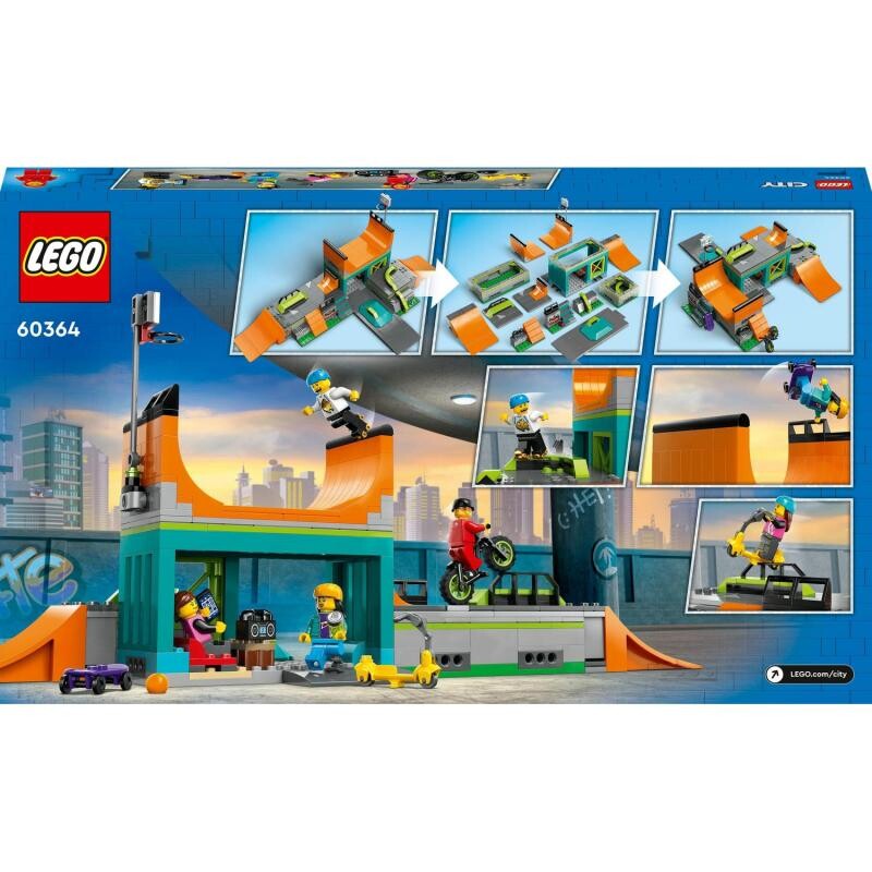 LEGO City Street Skatepark 60364 Tips for original gifts