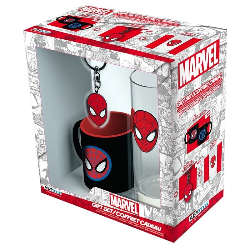 Coffret-cadeau Spider-Man avec boîtier métallique