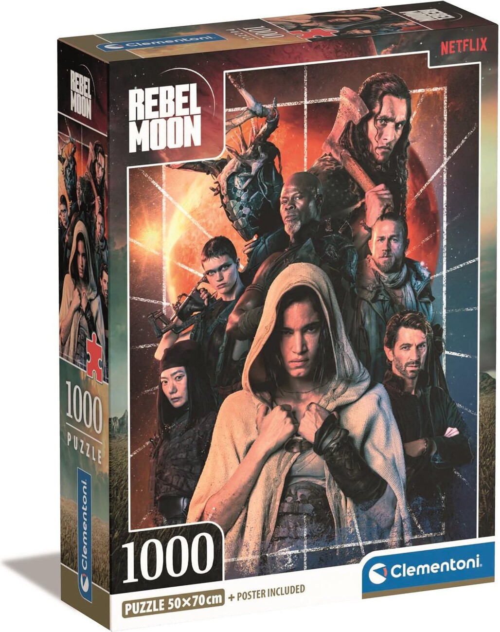 Puzzle Compact Box - Netflix - Rebel Moon | Idées de cadeaux originaux |  Europosters