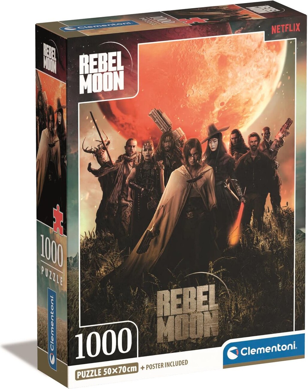 Puzzle Compact Box - Netflix - Rebel Moon | Idées de cadeaux originaux |  Europosters