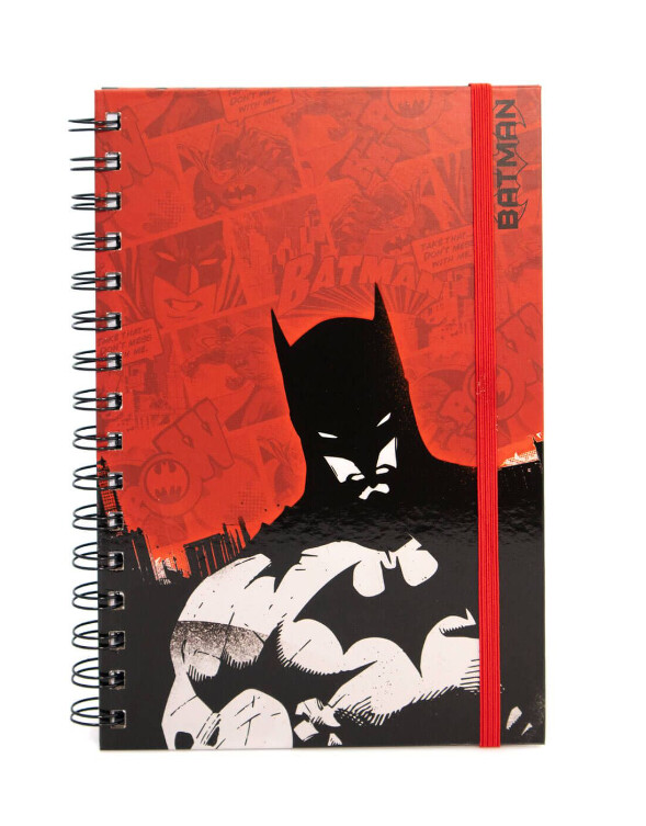 Cuaderno, diario Batman - Red | Ideas para regalos originales