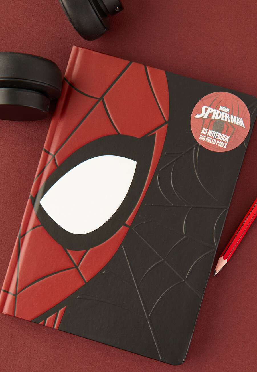 Portada de cuaderno spiderman