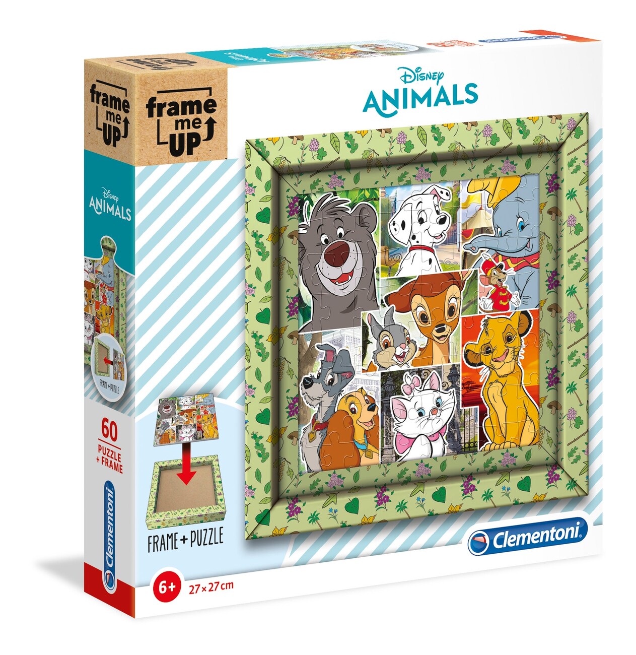 Boîte de puzzles Nourrir les animaux