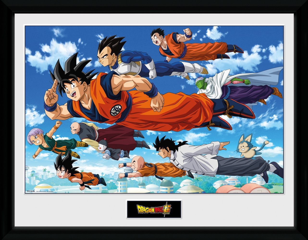 Dragon Ball - Flying Framed poster | Buy at UKposters