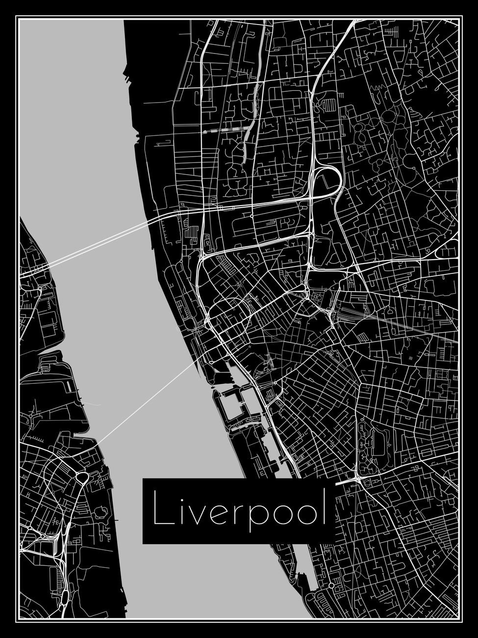 karta över liverpool Karta över Liverpool ǀ Alla stadskartor eller världskartor på 
