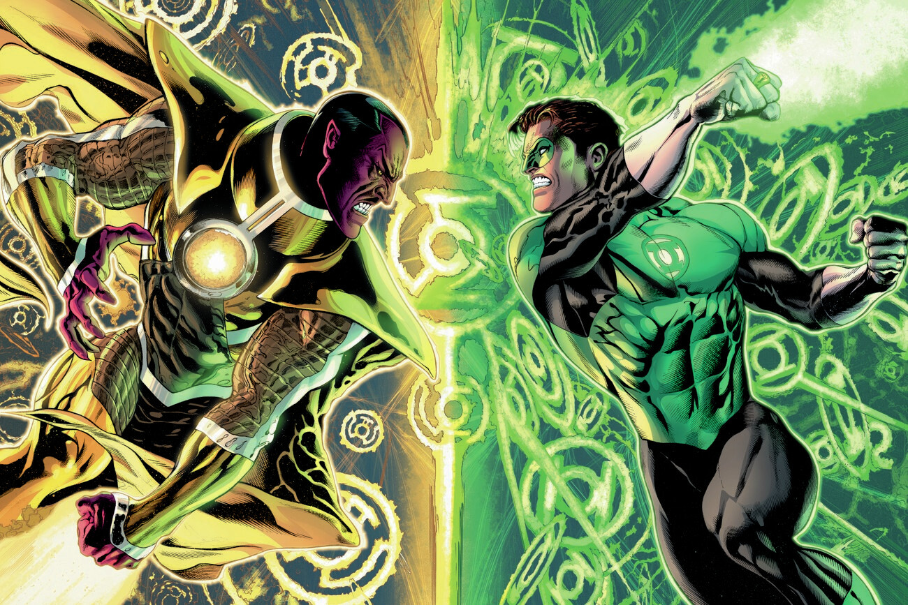 T-shirt Green Lantern Sinestro Tips for original gifts