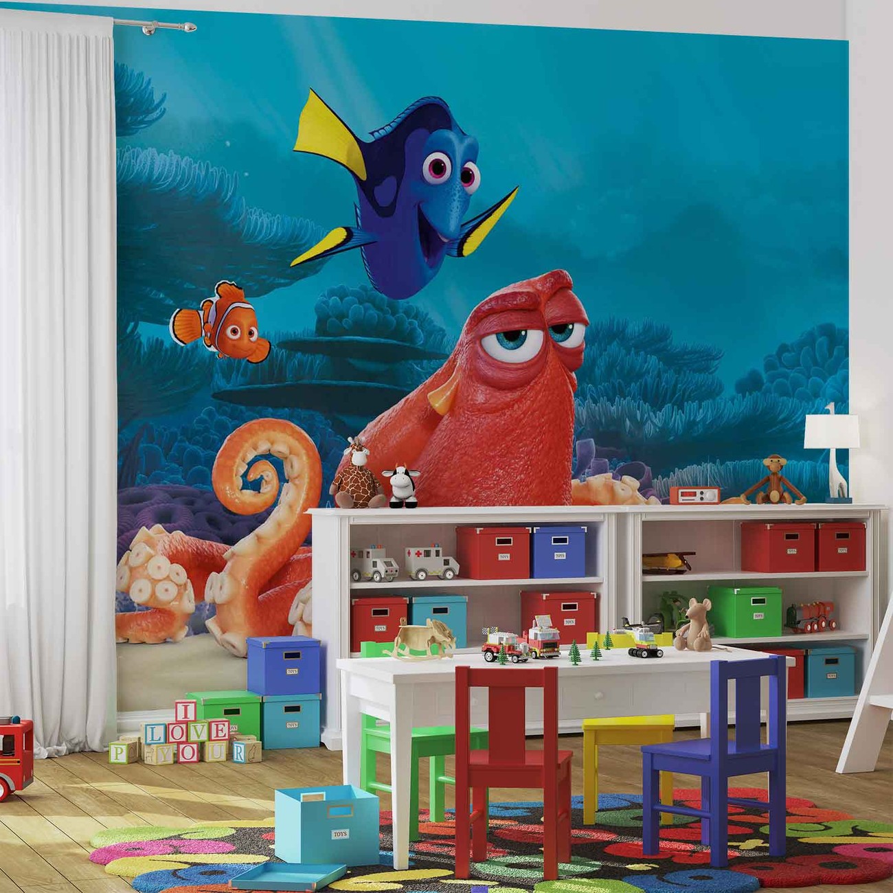 Fotomural Disney Encontrando Nemo Dory Papel Pintado Posters Es