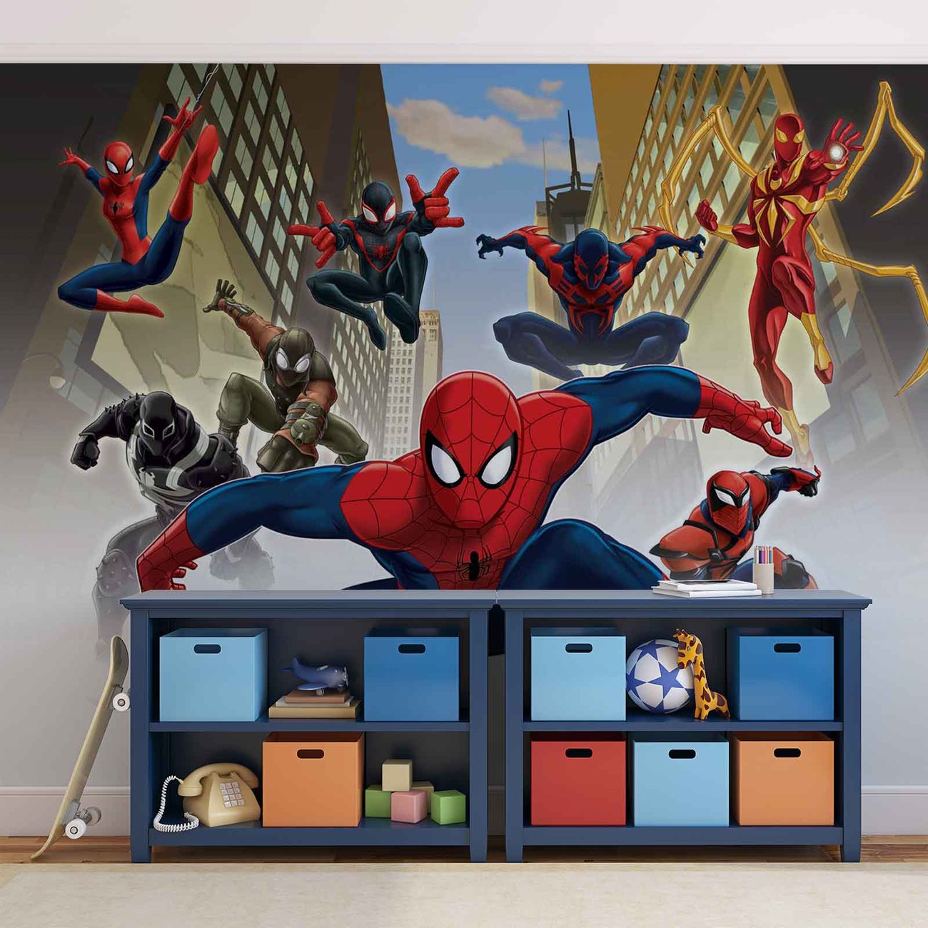 Spiderman Bakgrund 150x100cm
