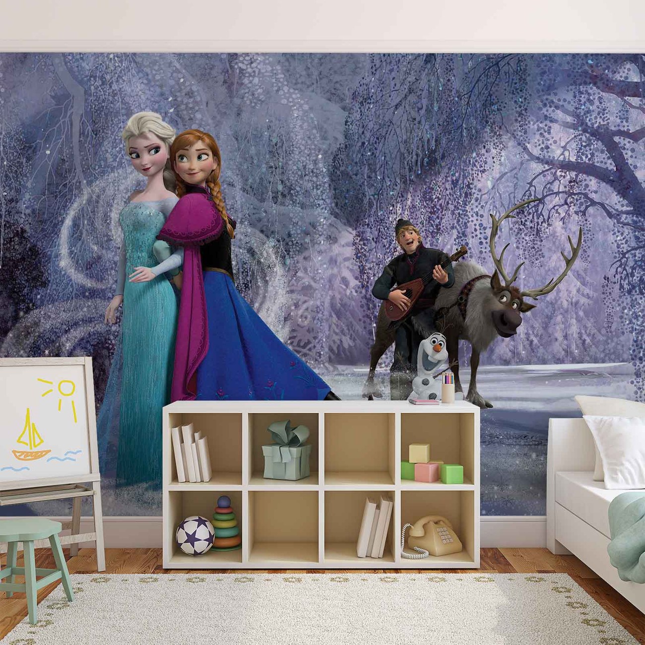 Disney Frozen Elsa Anna Fototapeta