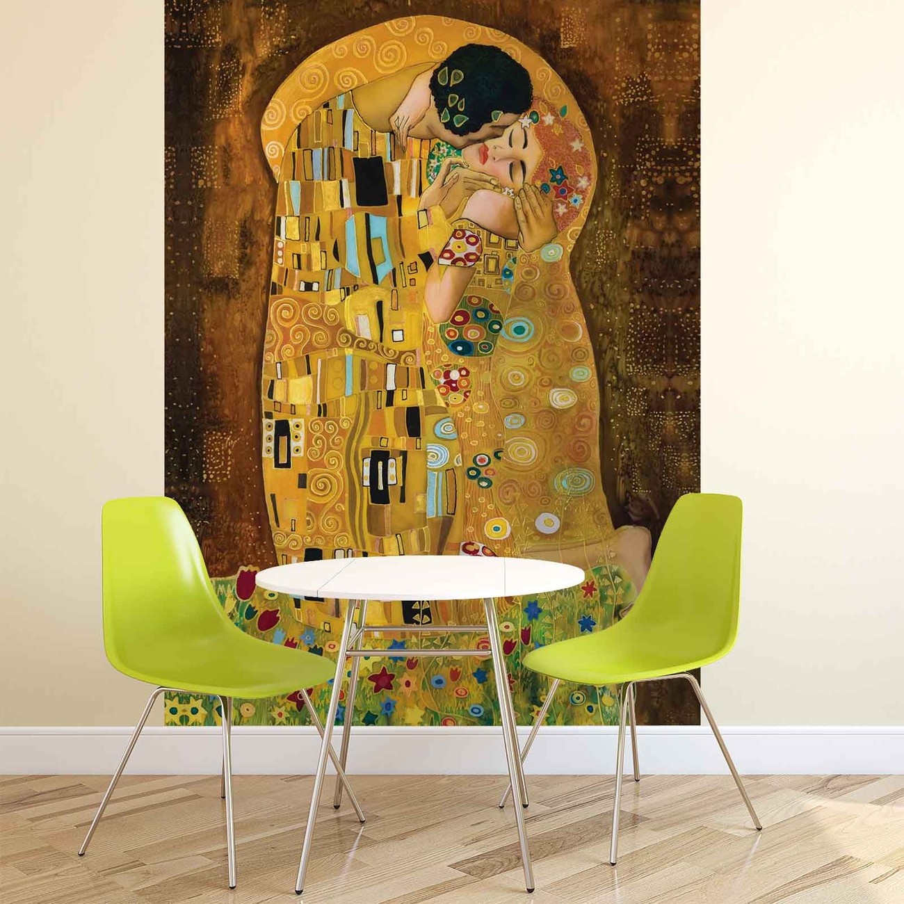 Vlies Fototapete Fototapeten  Tapeten Gustav Klimt KUSS Kunst Poster  14N031VEL 