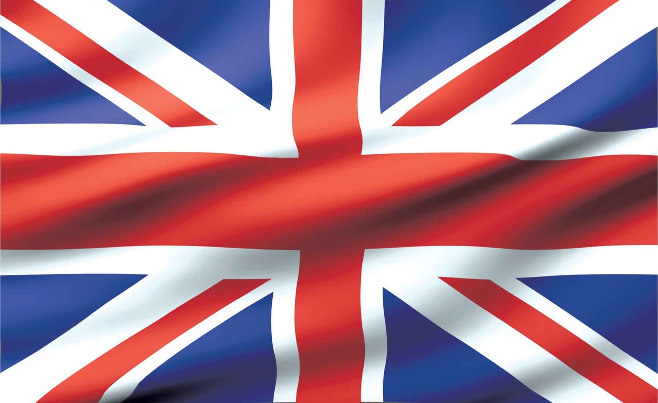 Flaga Wielkiej Brytanii Fototapeta Tapeta Kup na Posterspl