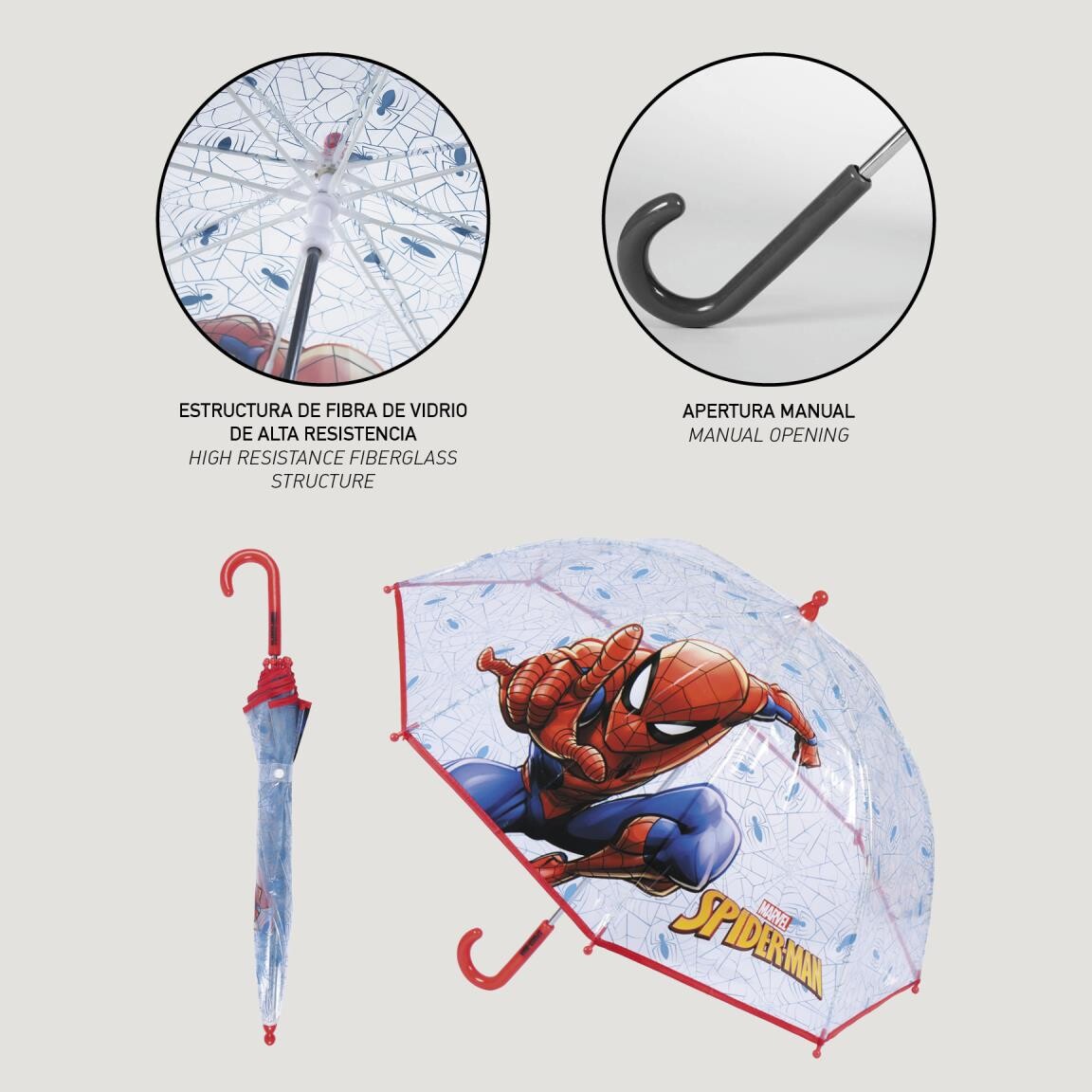 Parasol Spider-Man | Pomysły na oryginalne prezenty