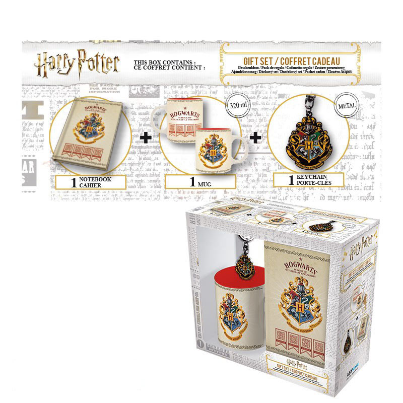 Set de regalo Harry Potter - Hogwarts