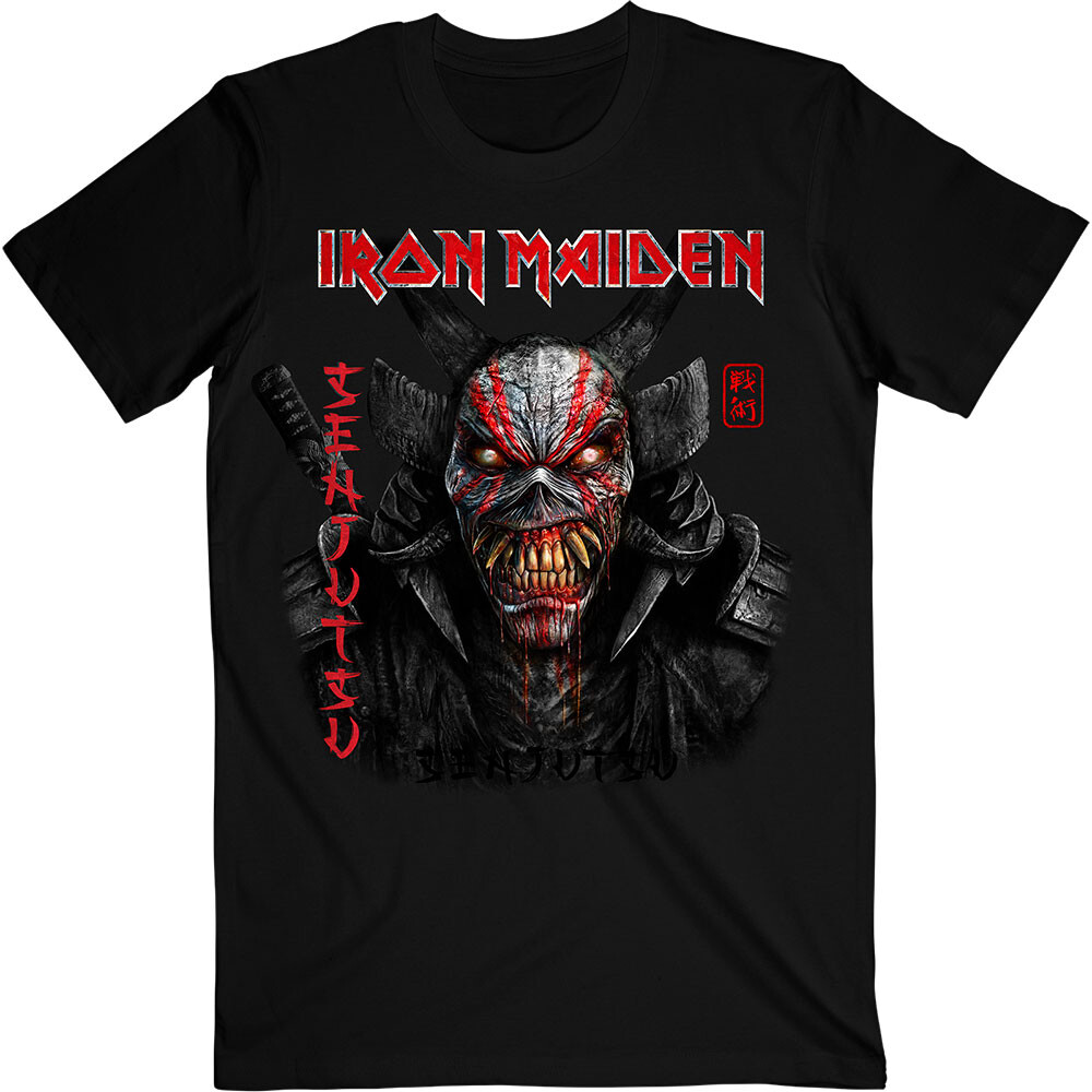 T-Shirt Iron Maiden - Senjutsu Black Cover | Originelle Geschenkideen |  Europosters