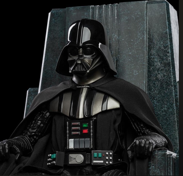 Figur Iron Studios Star Wars Darth Vader on Throne Legacy