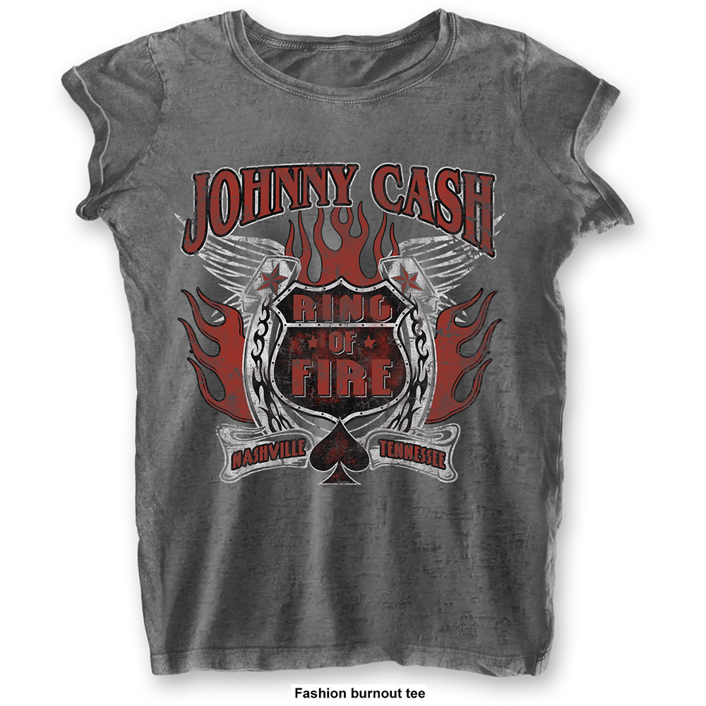 Madison meisje Gelijk Johnny Cash - Ring Of Fire Ladies | Kleding en accessoires voor fans van  merchandise