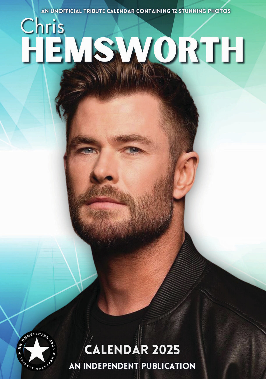 Chris Hemsworth - Kalendáře na zeď 2025 | Kup na Posters.cz