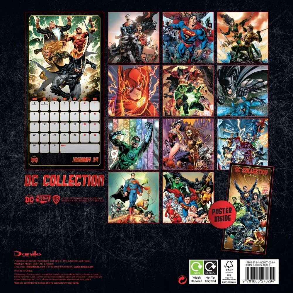 DC Comics Kalend E Na Ze 2024 Kup Na Posters Cz   Dc Comics I191866 