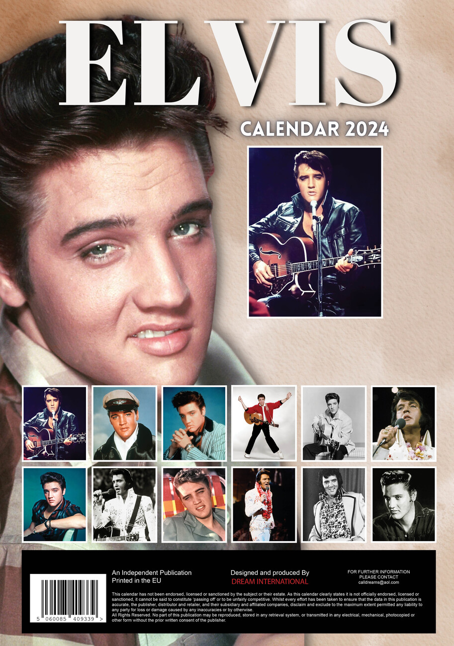 Elvis Presley Kalendáře na zeď 2024 Kup na Posters.cz