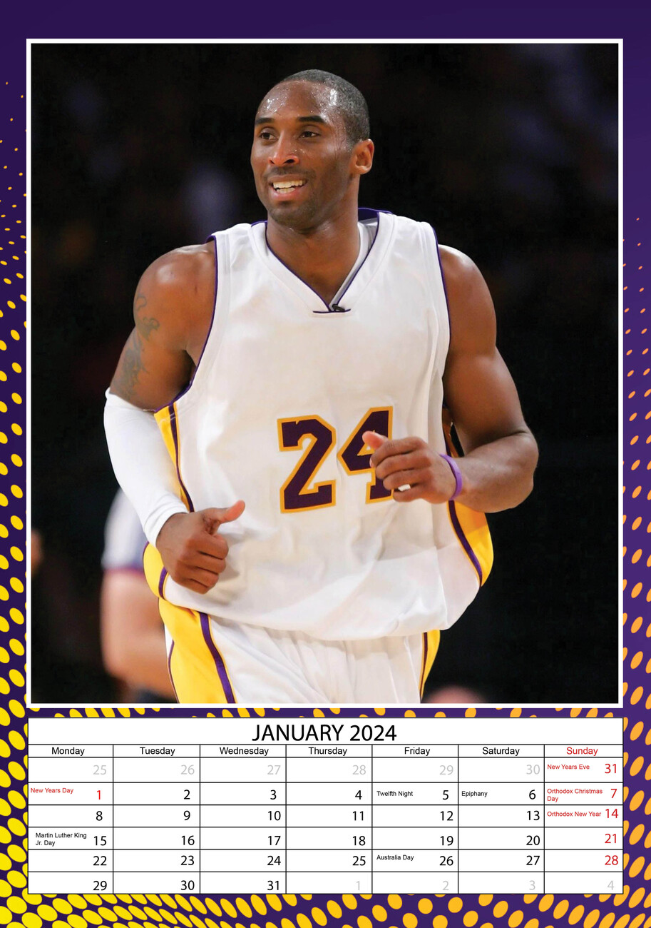 Kobe Bryant Kalend E Na Ze 2024 Kup Na Posters Cz   Kobe Bryant I168052 