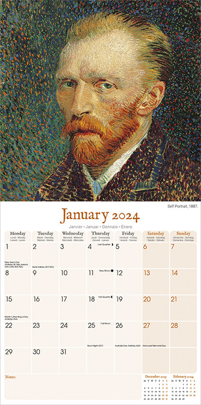 Vincent Van Gogh Kalend E Na Ze 2024 Kup Na Posters Cz   Vincent Van Gogh I179286 