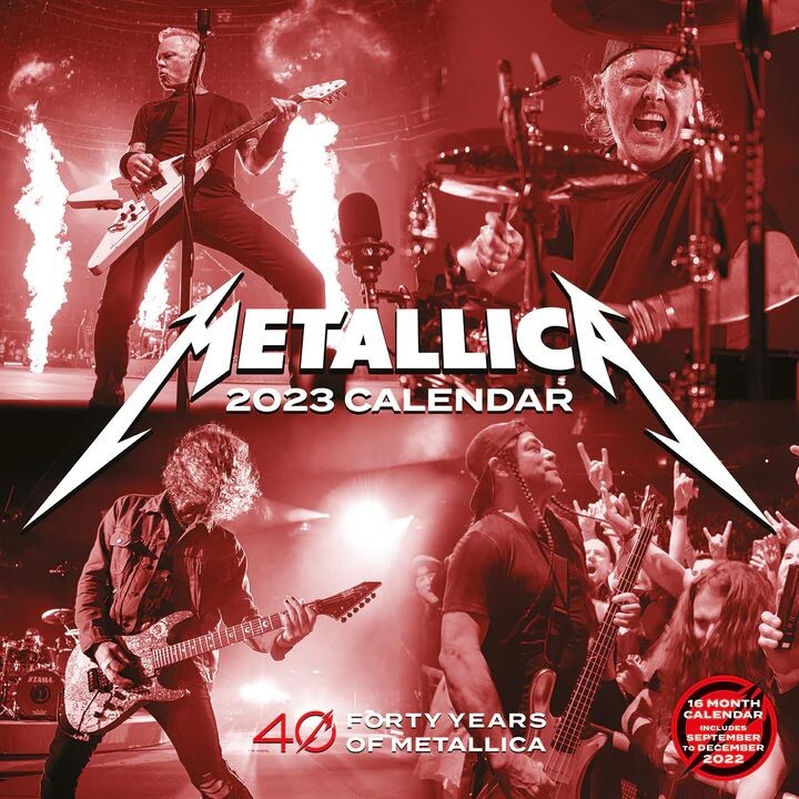 Metallica Square Kalendarze ścienne 2024 Kup na Posters.pl