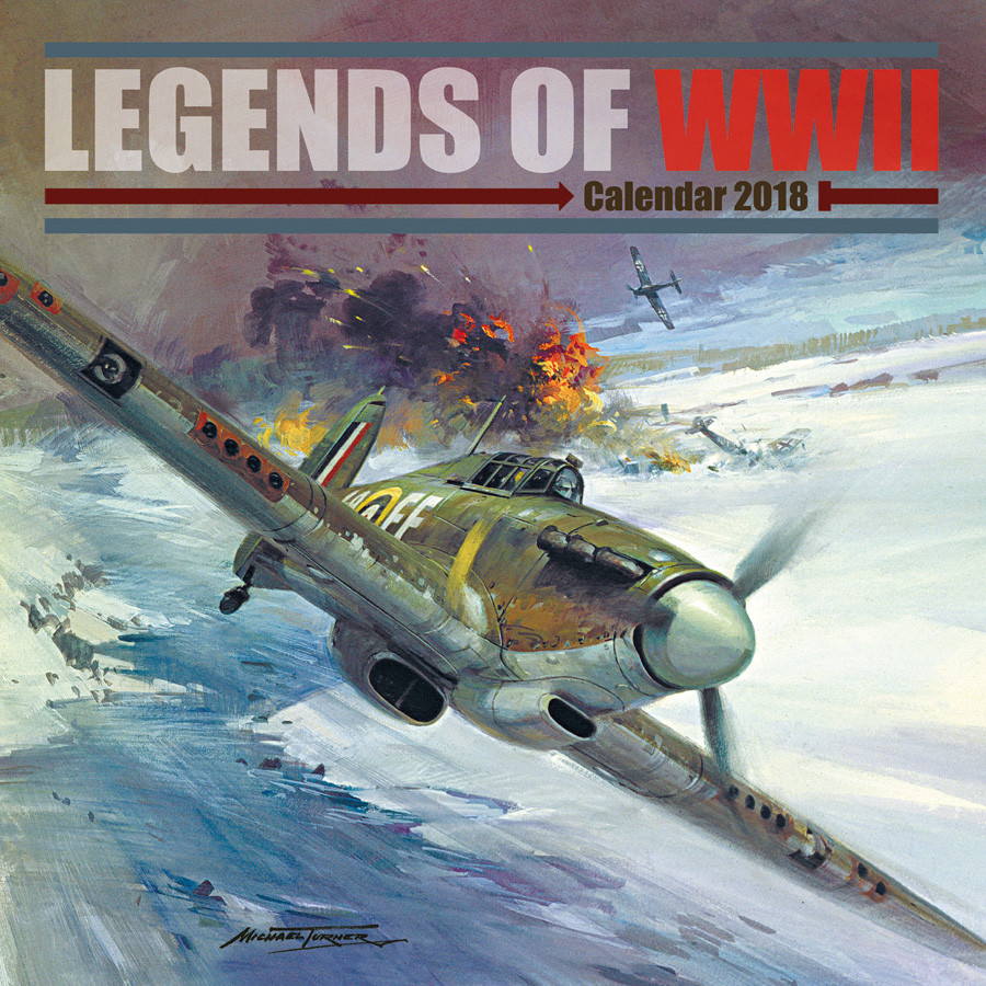 Legends of WWII Wandkalender bei Europosters