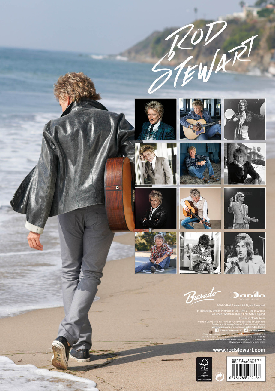 Rod Stewart Wandkalender 2022 Bei Europosters