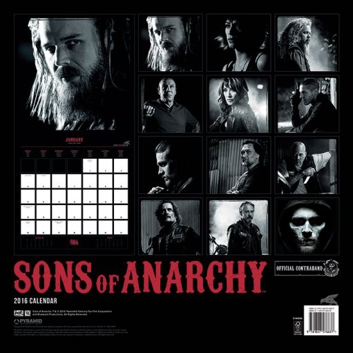 Sons of Anarchy Wandkalender bei Europosters