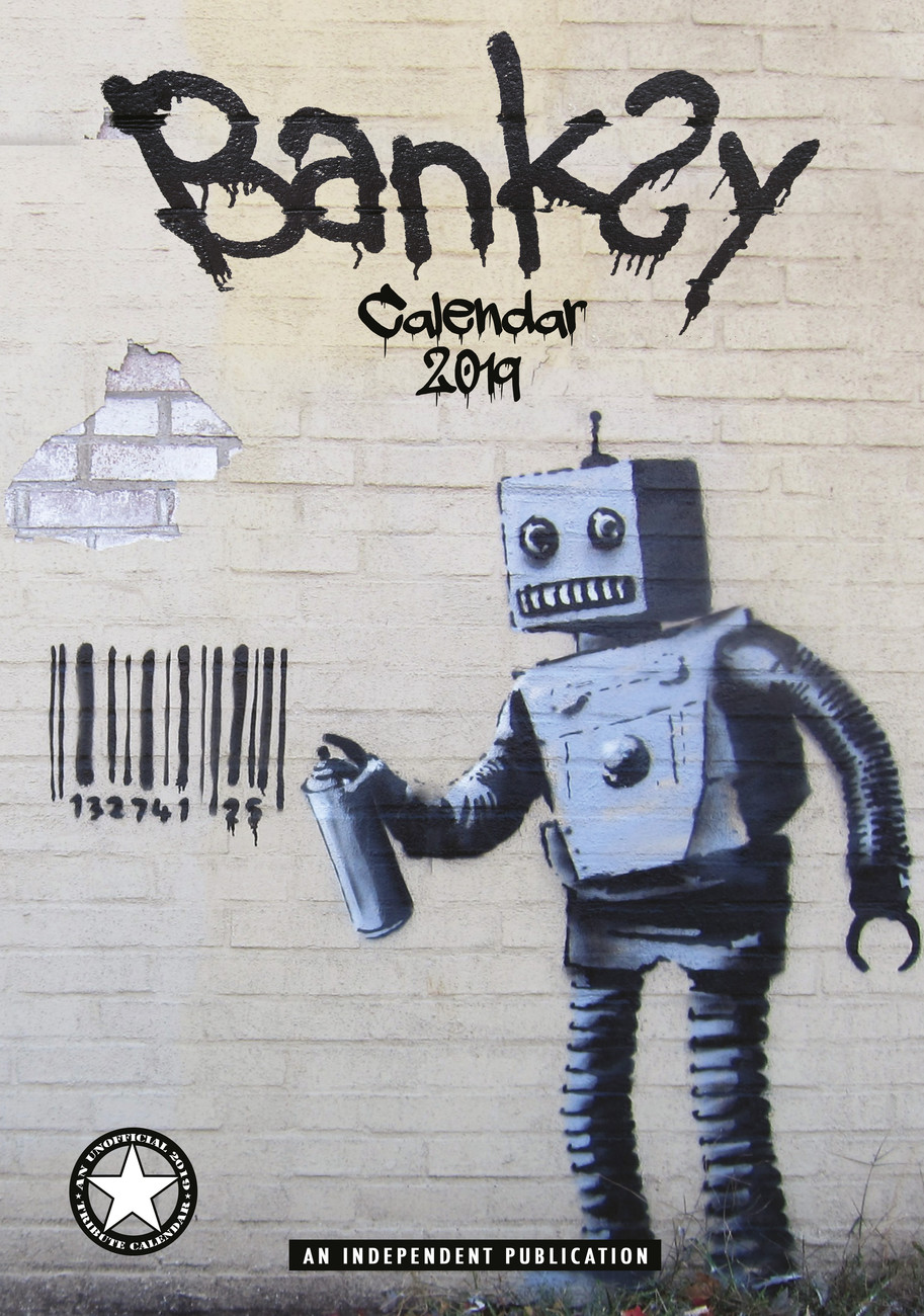 Banksy - Wandkalender 2025  Kaufen bei Europosters