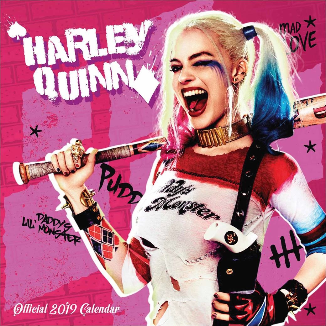 Harley Quinn - Veggkalendre 2019 | Kjøp hos Europosters