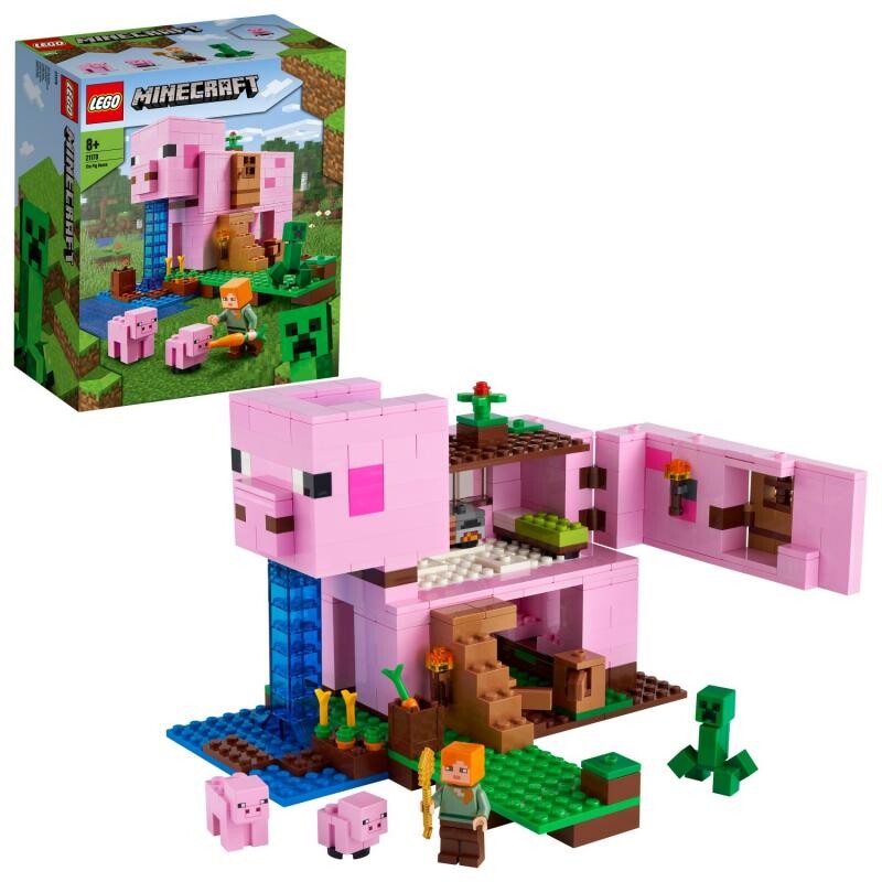 LEGO Lego Minecraft Pig House Tips for original gifts UKposters
