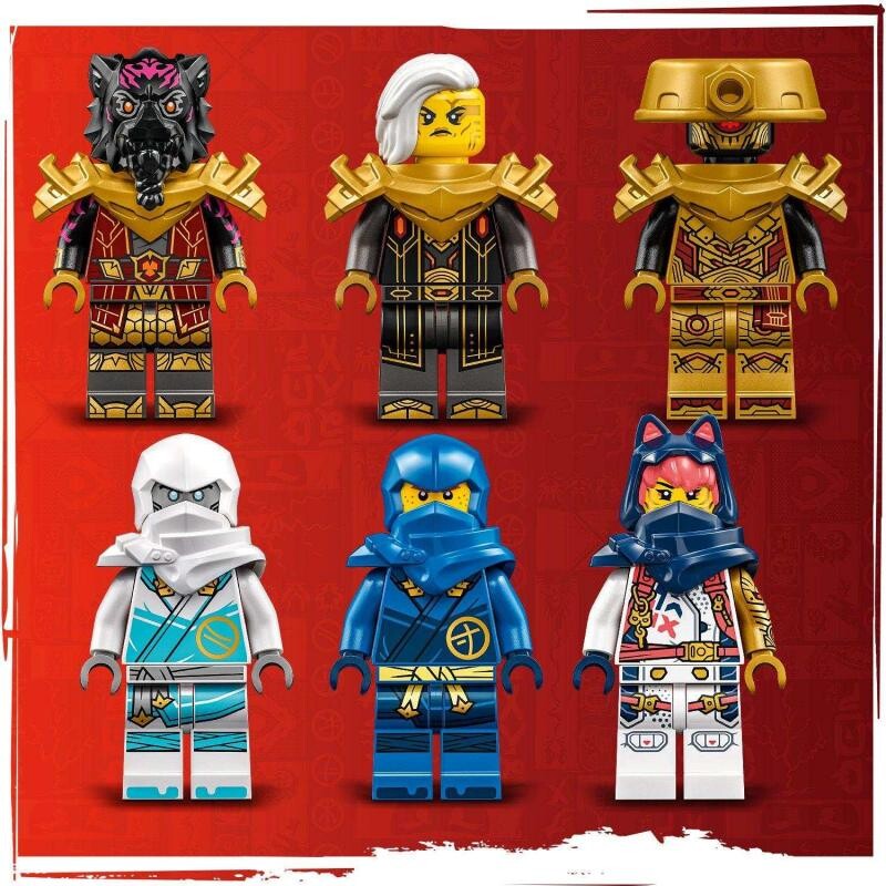 Building Kit Lego Ninjago - Elemental Dragon vs. Empress's Robot ...