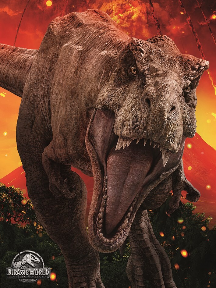 Leinwand Poster, Bilder Jurassic World: Fallen Kingdom - T-Rex ...