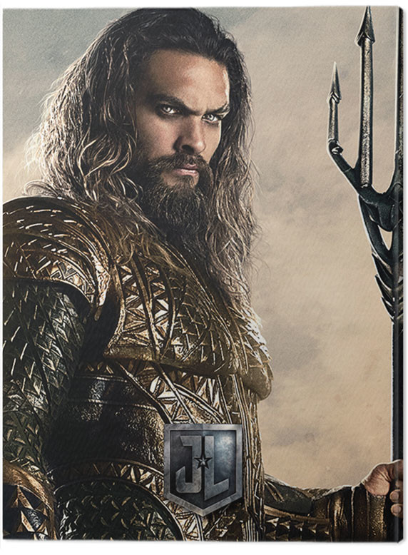 Leinwanddruck Justice League Movie Aquaman Canvas Wandbilder